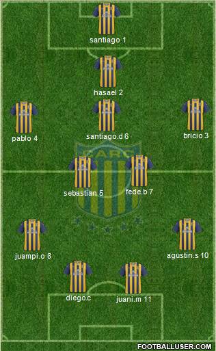 Rosario Central Formation 2011