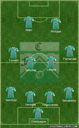 Ferro Carril Oeste Formation 2011