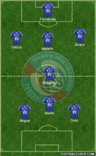 Racing Club de Strasbourg-Football Formation 2011