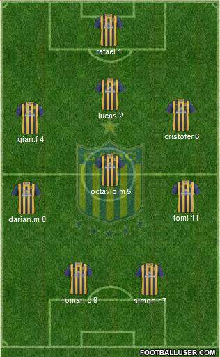 Rosario Central Formation 2011