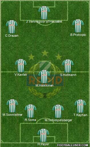 SK Rapid Wien Formation 2011