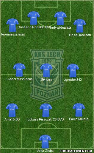 Lech Poznan Formation 2011