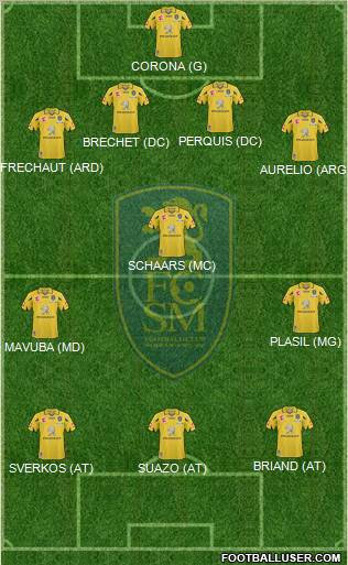 FC Sochaux-Montbéliard Formation 2011