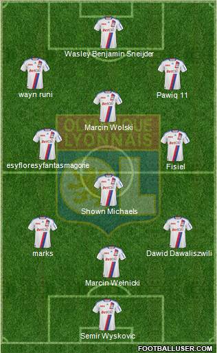 Olympique Lyonnais Formation 2011