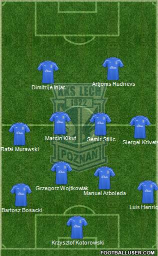 Lech Poznan Formation 2011