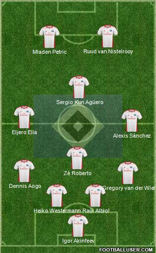 Hamburger SV Formation 2011