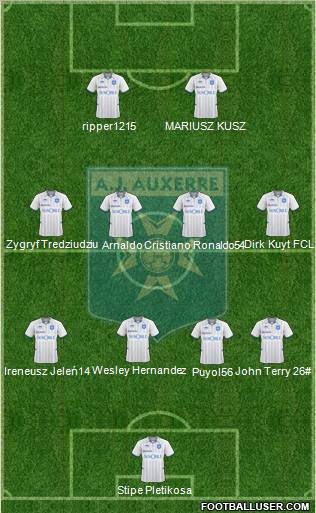 A.J. Auxerre Formation 2011