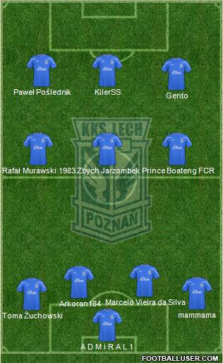 Lech Poznan Formation 2011