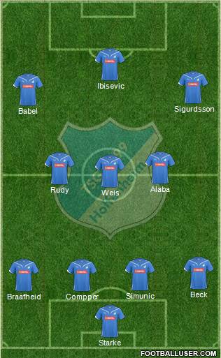 TSG 1899 Hoffenheim Formation 2011