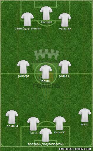 FC Gomel Formation 2011