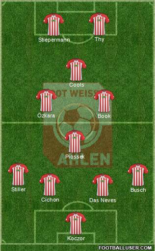 Rot Weiss Ahlen Formation 2011