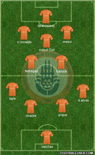 Istanbul Büyüksehir Belediye Spor Formation 2011