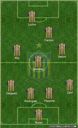 Rosario Central Formation 2011