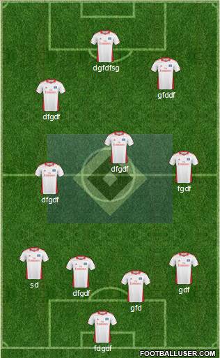 Hamburger SV Formation 2011