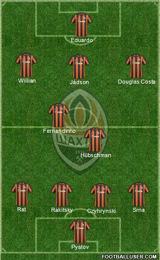 Shakhtar Donetsk Formation 2011