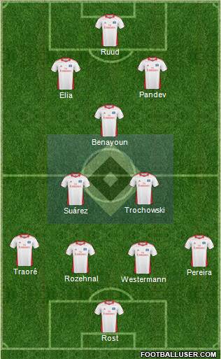 Hamburger SV Formation 2011