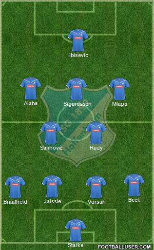 TSG 1899 Hoffenheim Formation 2011