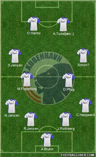 Football Club København Formation 2011