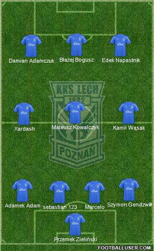 Lech Poznan Formation 2011