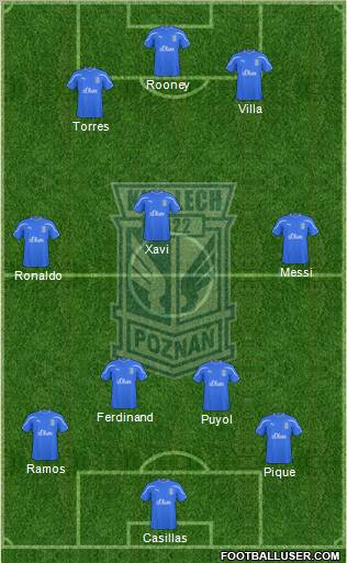 Lech Poznan Formation 2011