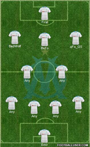 Olympique de Marseille Formation 2011