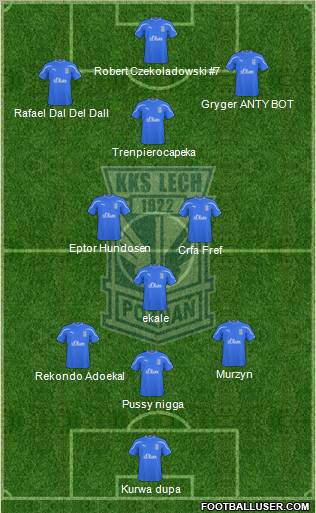 Lech Poznan Formation 2011