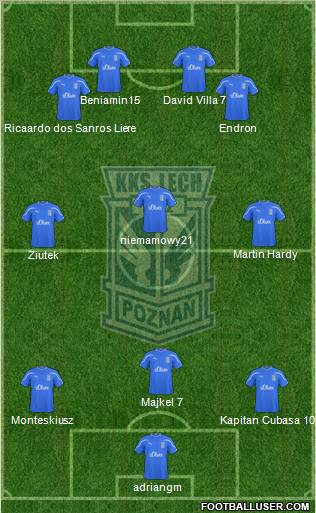 Lech Poznan Formation 2011