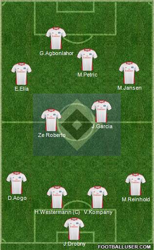 Hamburger SV Formation 2011