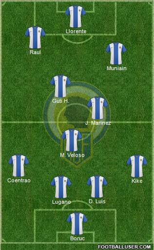 Hércules C.F., S.A.D. Formation 2011