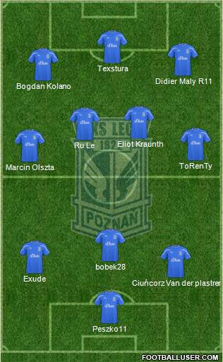 Lech Poznan Formation 2011