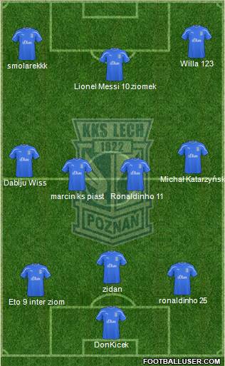 Lech Poznan Formation 2011