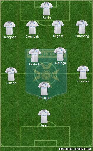 A.J. Auxerre Formation 2011