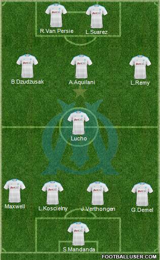 Olympique de Marseille Formation 2011