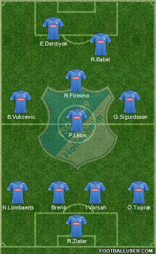 TSG 1899 Hoffenheim Formation 2011