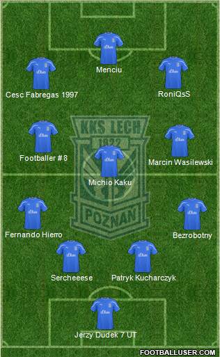 Lech Poznan Formation 2011