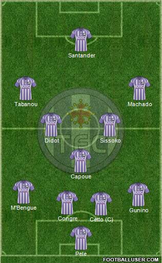 Toulouse Football Club Formation 2011