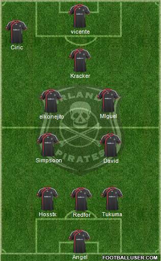 Orlando Pirates Formation 2011