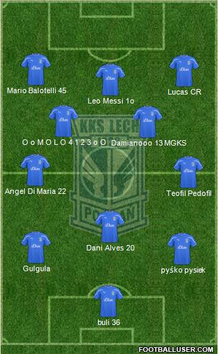 Lech Poznan Formation 2011