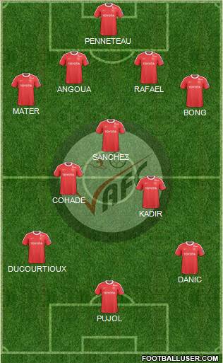 Valenciennes Football Club Formation 2011