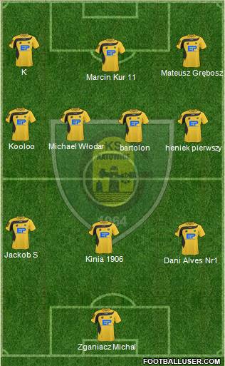 GKS Katowice Formation 2011