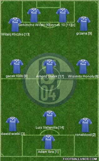 FC Schalke 04 Formation 2011