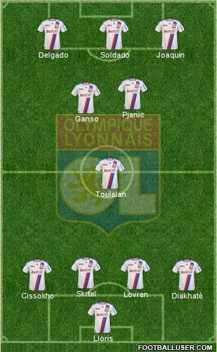 Olympique Lyonnais Formation 2011