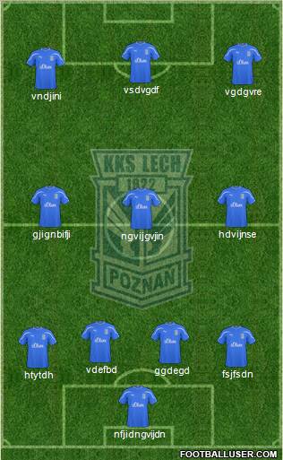 Lech Poznan Formation 2011