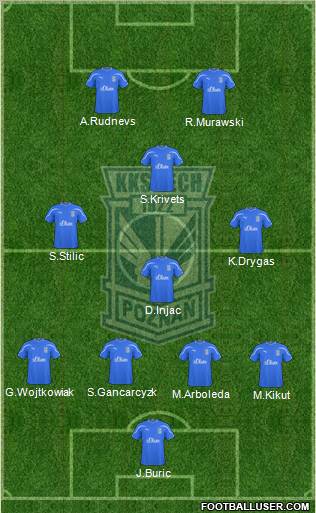 Lech Poznan Formation 2011