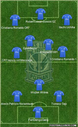 Lech Poznan Formation 2011