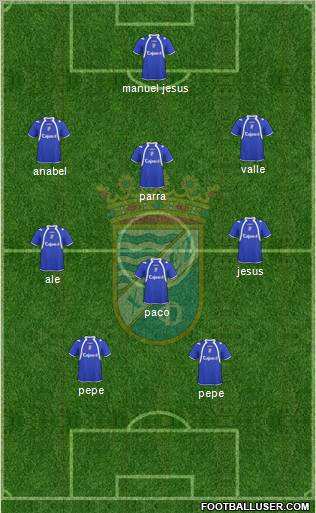 Xerez C.D., S.A.D. Formation 2011