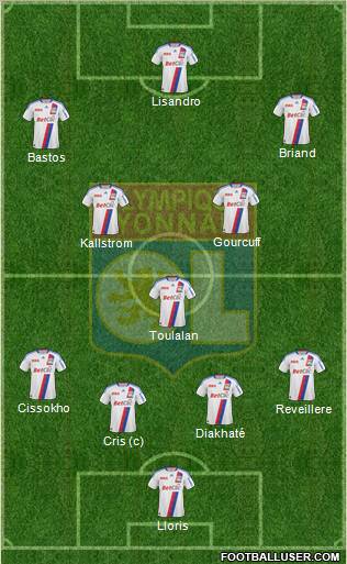 Olympique Lyonnais Formation 2011