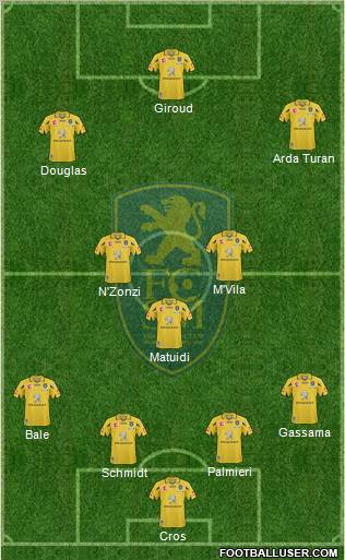 FC Sochaux-Montbéliard Formation 2011