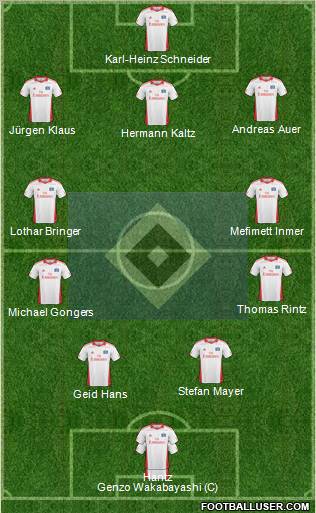 Hamburger SV Formation 2011