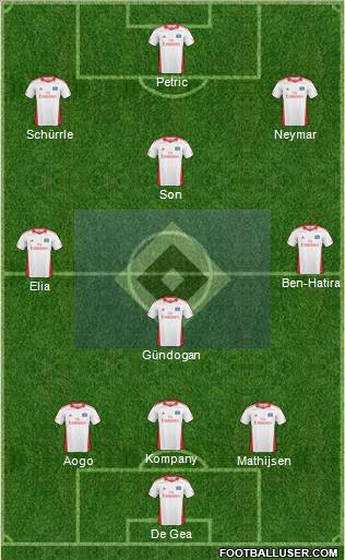 Hamburger SV Formation 2011